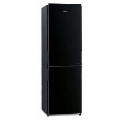 Hitachi French Bottom Freezer Refrigerator 1 Year Warranty RBG410PUK6GBK Black